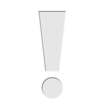 Білий знак оклику