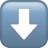 стрілка вниз